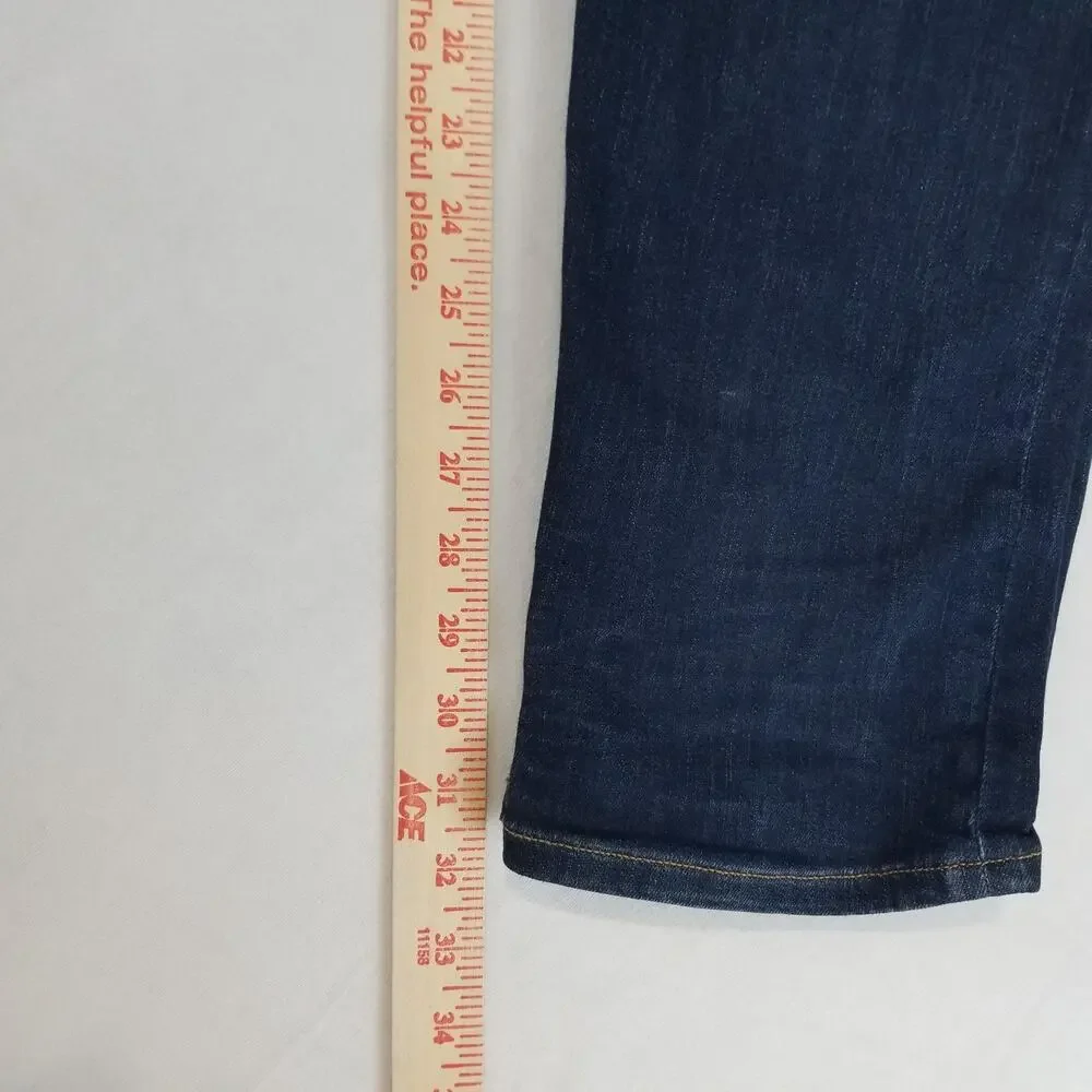 Scotch & Soda Jeans Mens 34x32 Blue Ralston Slim Straight Denim Amsterdams Blauw